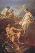 Francois Boucher Venus Requesting Arms for Aeneas from Vulcan (mk05) France oil painting reproduction